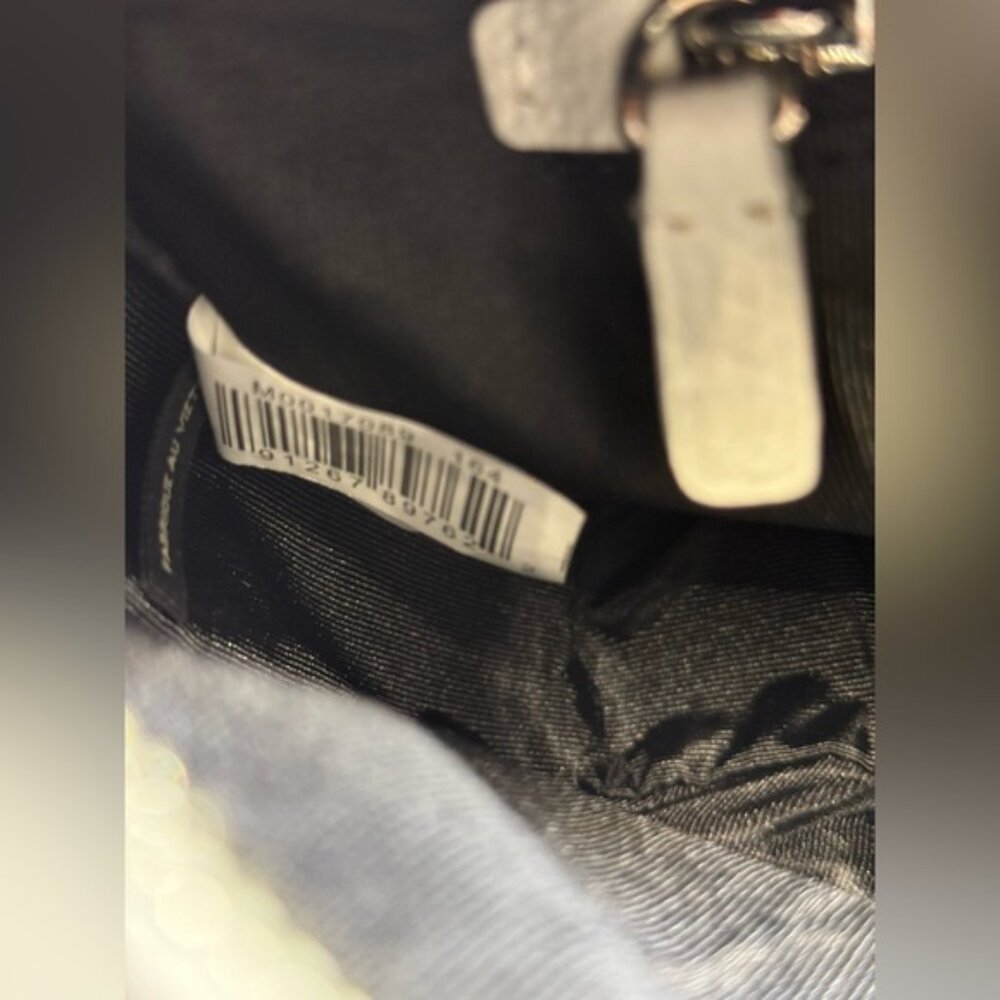 🆕 MARC JACOBS 🧿 NWT The Soft Box 23 - Black & White Leather - Picture 11 of 16
